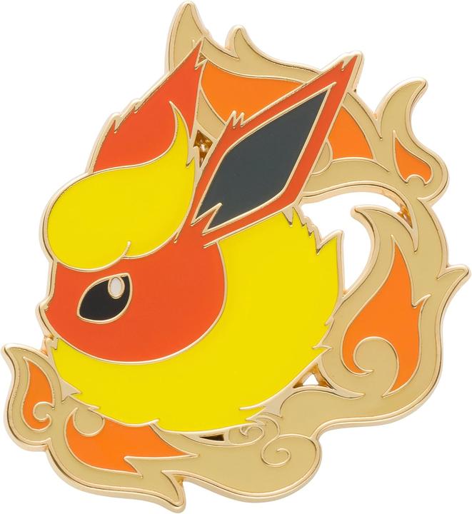 Actual product image Pokémon Pokemon Center 2017 - Flareon Colorful Pin Limited Badge - 1 Stück