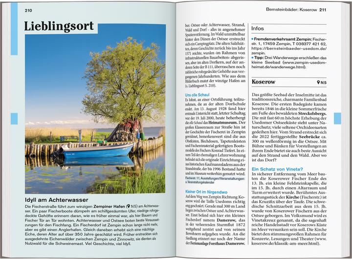 Image du produit Reise-Taschenbuch Reiseführer Ostseeküste Mecklenburg-Vorpommern (Allemand, Claudia Banck, 2024)