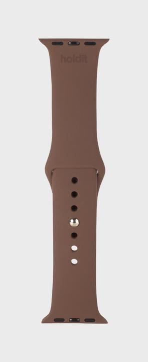 Image du produit Holdit Silicone Band for Apple Watch Dark Brown (Silicone)