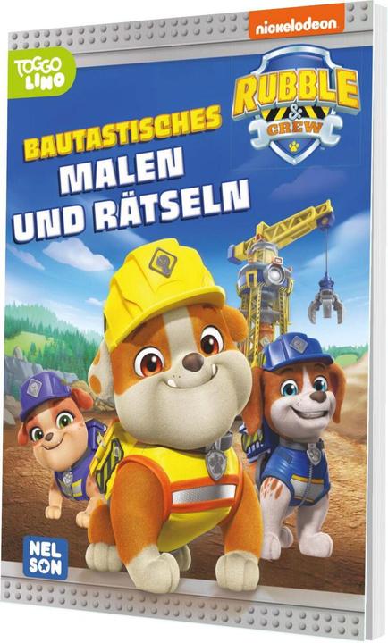 Actual product image Rubble & Crew: Building-tastic painting and puzzles