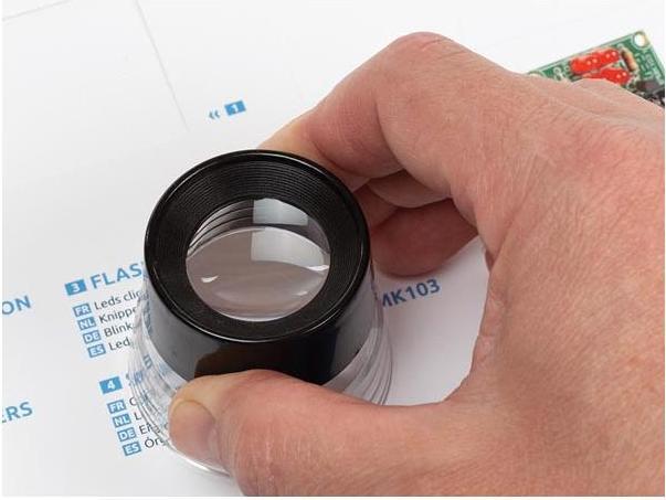 Actual product image Velleman HANDLUPE 3.5x