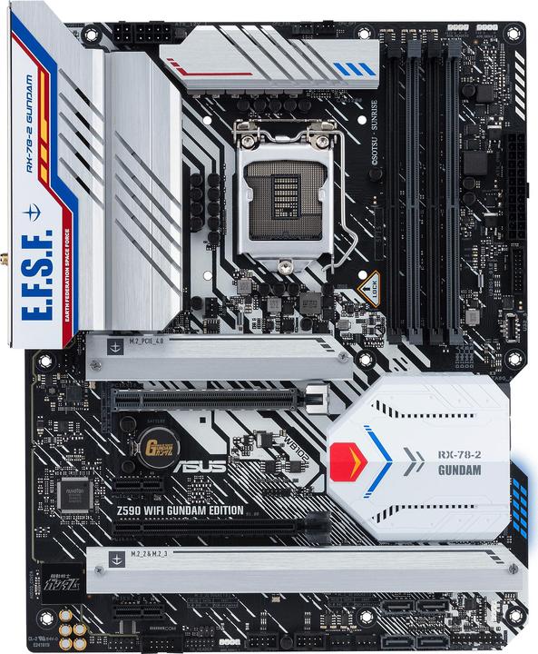 Produktbild ASUS Z590 Wifi Gundam Edition (LGA 1200, Intel Z590, ATX)