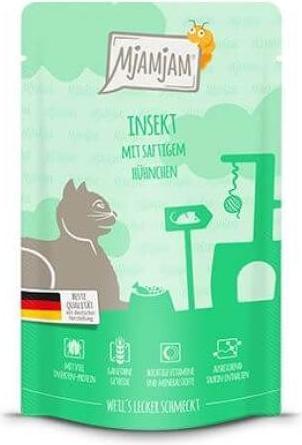 Immagine prodotto Mjamjam Insetto con pollo succulento (Adulto, 12 pz., 1500 g)