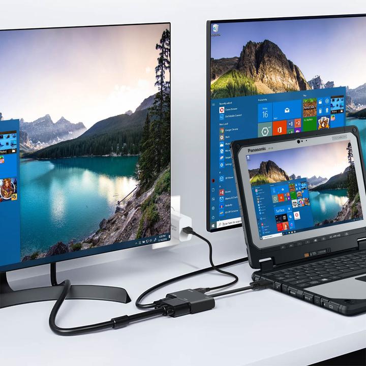 Produktbild Avizar VGA / HDMI + VGA mit 3.5mm Anschluss (HDMI, VGA, 2 cm)