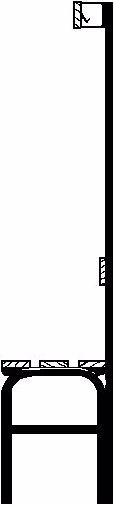 Image du produit Sypro Banc de vestiaire en acier, h x p 1650 x 375 mm, simple face, longueur 2000 mm (200 cm, 165 cm)