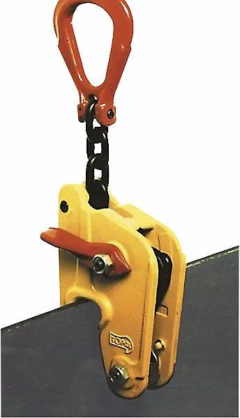 Tractel Morsetto per lamiera NK 3, area di presa 40 - 80 mm, portata 4500 kg.