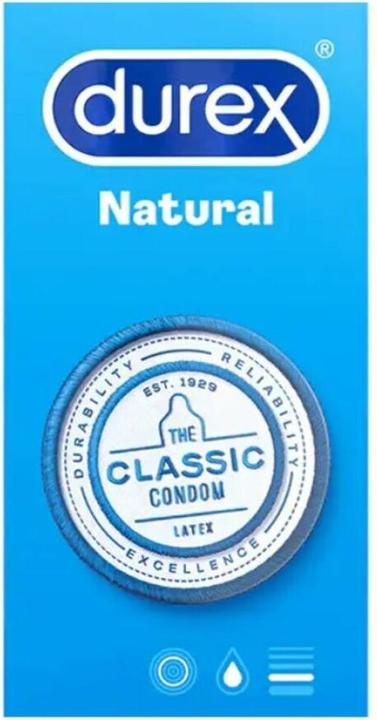 Actual product image Durex Natural Classic 6 Units (6 pcs.)