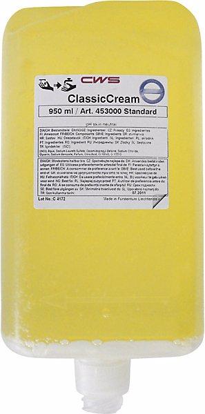 Actual product image CWS Liquid soap, sealed, pack of 12 bottles, 0.5 l each, standard, yellow. (500 ml)
