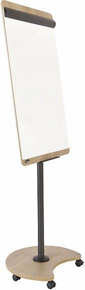 Actual product image Rocada NATURAL flip-chart, mobile, HxWxD 2000 x 690 x 620 mm, frame with wood finish