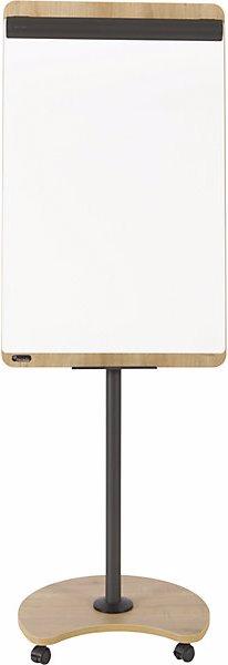 Actual product image Rocada NATURAL flip-chart, mobile, HxWxD 2000 x 690 x 620 mm, frame with wood finish