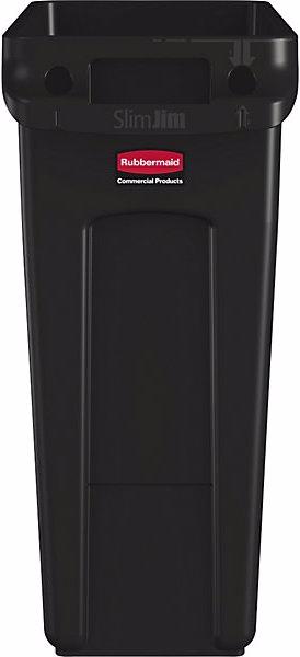 Image du produit Vepa Bins Collecteur de tri SLIM JIM®, capacité 60 l, l x h x p 279 x 635 x 558 mm, noir (60 l)