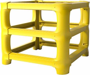 Actual product image Boplan Column protection, for columns up to 1000 mm, external dimensions 1220 x 1220