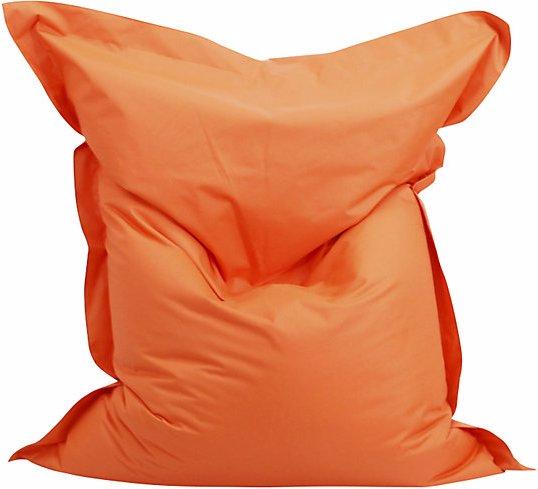 Actual product image Kinzler XXL giant beanbag, WxD 1800 x 1400 mm, orange.