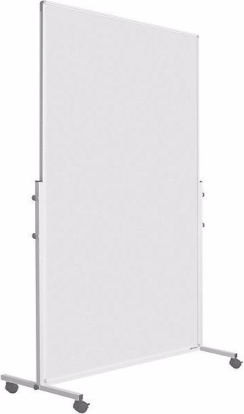 Image du produit smiT Tableau blanc mobile, acier laqué, h x l x p 1900 x 1265 x 505 mm.