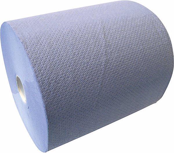 Image du produit CWS Rouleau de serviettes papier, cellulose, coloris bleu, 3 plis, largeur 203 mm (6 x)