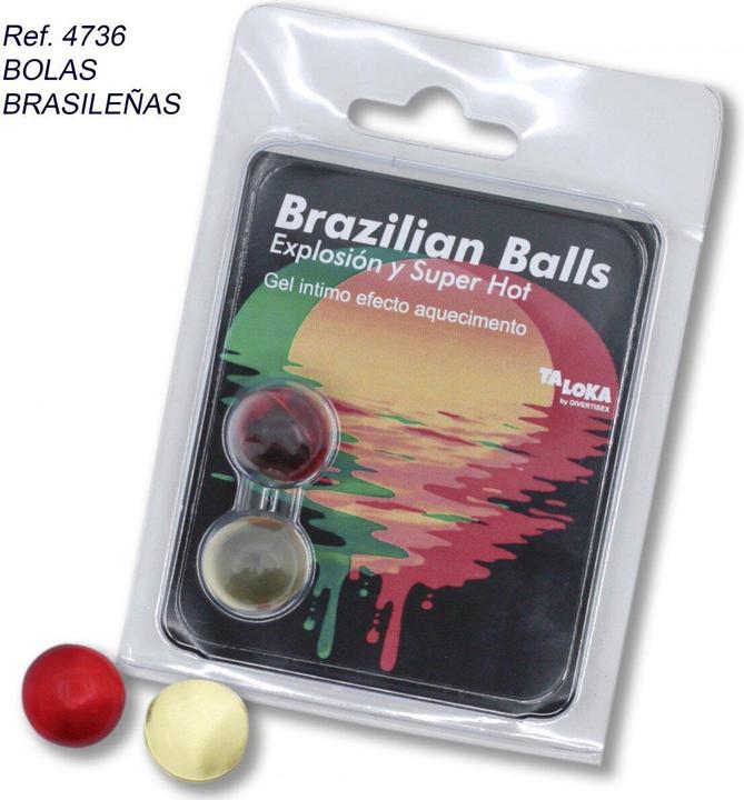Produktbild Taloka 2 Brasilianische Kugeln Super Hot Effect Aufregendes Gel