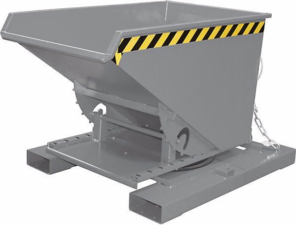 Actual product image Bauer S3S skip for metal swarf, LxWxH 1460 x 1010 x 890 mm, mouse grey. (300 l)