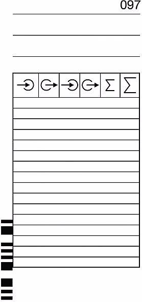 Image du produit Bürk Cartes de pointage, pour K 675, lot de 200, h x l 184 x 86 mm.