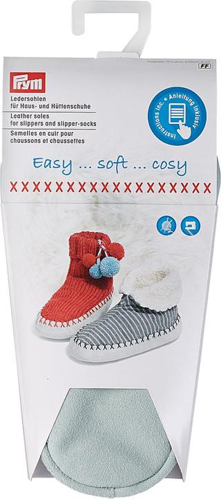 Produktbild Prym Ledersohlen Haus-Hüttenschuhe Grösse 33 - 35