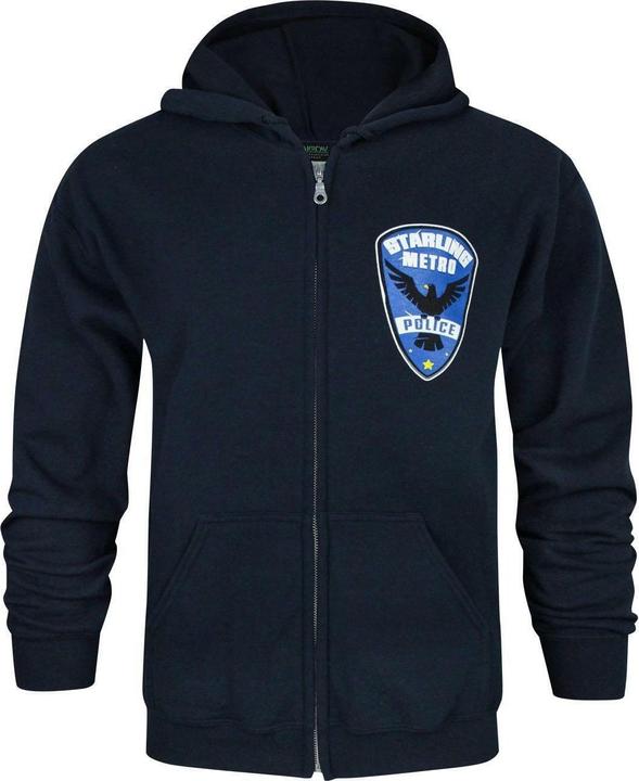 Arrow Starling City Metro Police Hoodie mit durchgehendem Reissverschluss