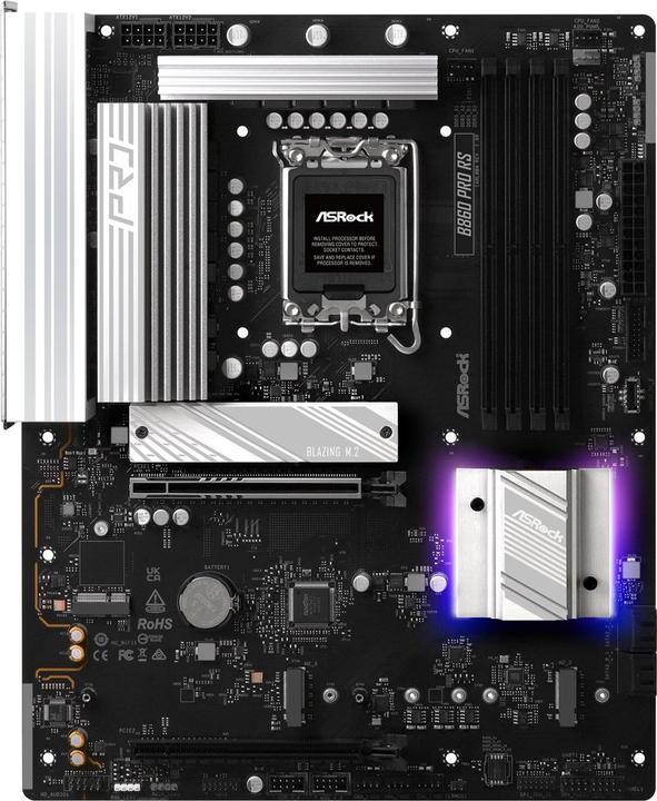 Produktbild AsRock B860 Pro RS DDR5 Intel S retail (LGA 1851, Intel B860, ATX)