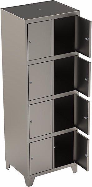 Produktbild kaiserkraft Edelstahlschrank mit Stollenfüssen