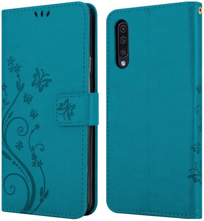 Image du produit Cadorabo Couverture du livre de fleurs (Samsung Galaxy A50s, Samsung Galaxy A30s)