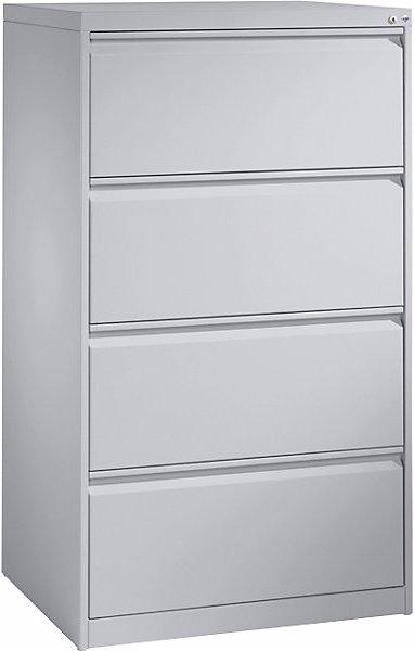 Immagine prodotto C+P Schedario ACURADO, 2 corsie, 4 cassetti, alluminio brillante.