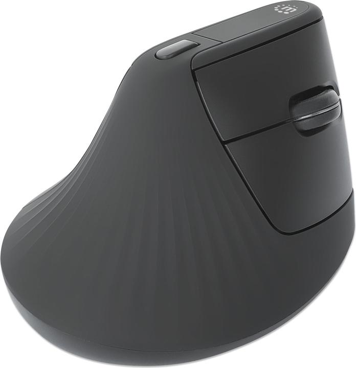 Produktbild Manhattan Vertikale Ergonomische Kabellose USB-Maus (Kabellos)