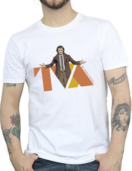 Actual product image Mens Loki TVA Pose T-Shirt (S)