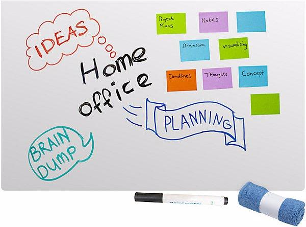 Produktbild smiT Whiteboard, rahmenlos