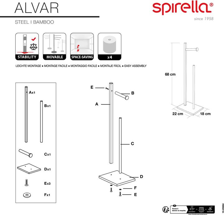 Actual product image spirella Alvar