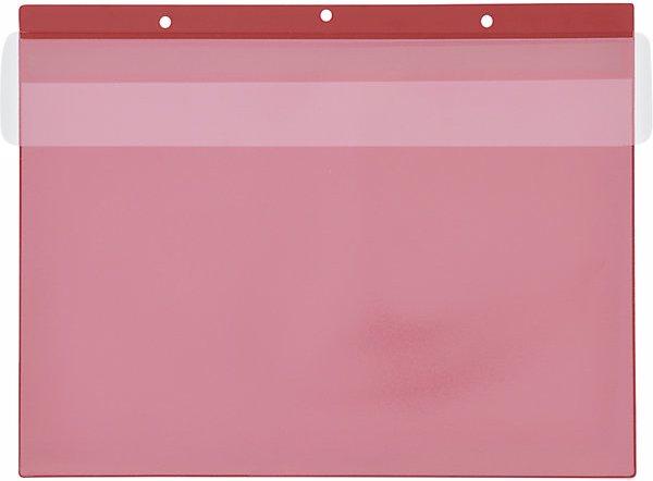 Image du produit Valdemar Krog Porte-documents avec trous d'accrochage, format horizontal, format A5, rouge (A5)