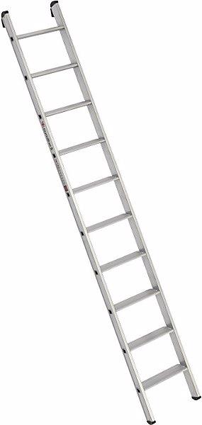 Actual product image Euroline Lean to step ladder, width 380 mm, 10 steps. (Single ladder, 265 cm)
