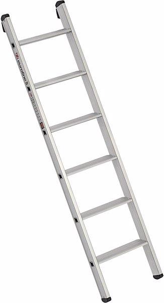Actual product image Euroline Lean to step ladder, width 380 mm, 6 steps. (Single ladder, 165 cm)