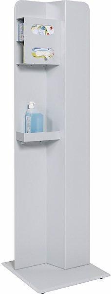 Image du produit Mades Poste hygiénique de sol, h x l x p 1700 x 540 x 495 mm, gris clair.