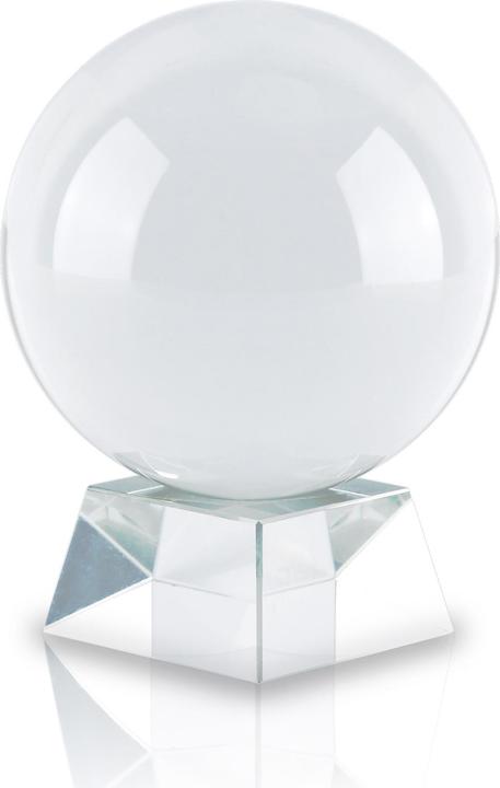 Actual product image Intirilife Glass ball with stand 130 mm