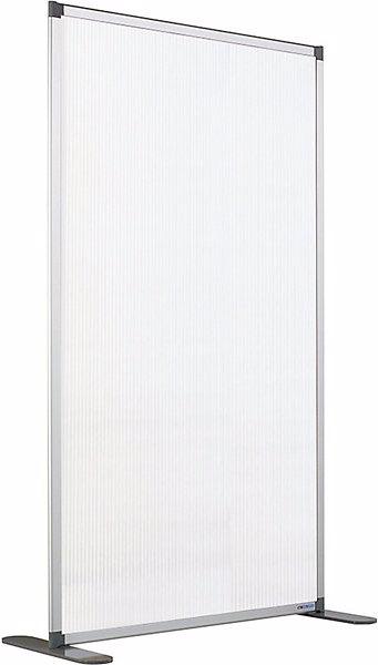 Image du produit smiT Cloison modulaire, transparente, h x l x p 1850 x 1250 x 500 mm, cadre en