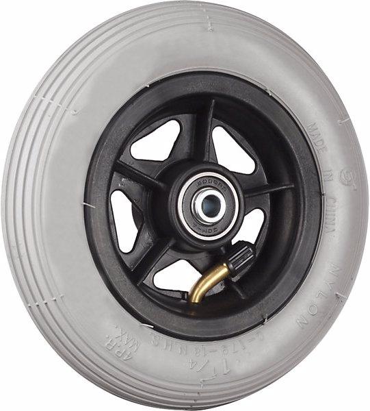 Actual product image Rolko Spoke wheel, with pneumatic tyres, non marking, wheel ØxW 150 x 30 mm, 5 spokes