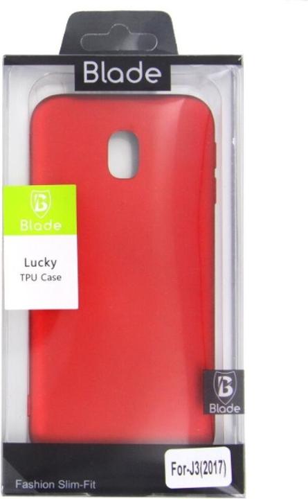Image du produit Blade Lucky TPU Case pour Samsung Galaxy J3 2017 rouge (Samsung Galaxy J3 (2017))