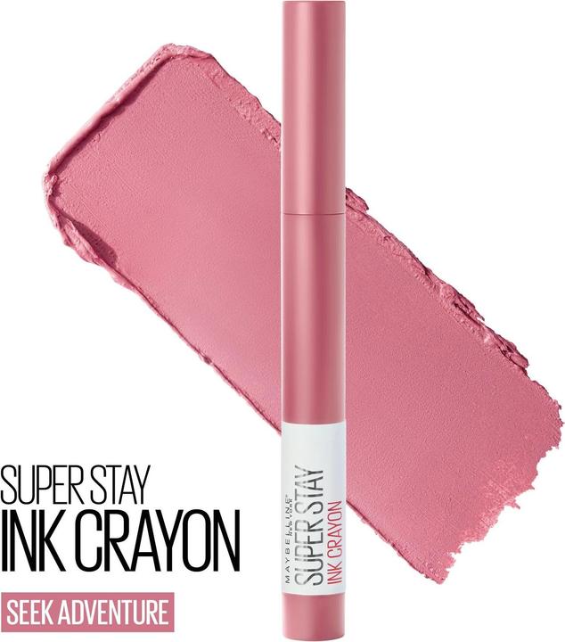 Actual product image Maybelline New York Super Stay Ink Crayon (30 Seek Adventure)