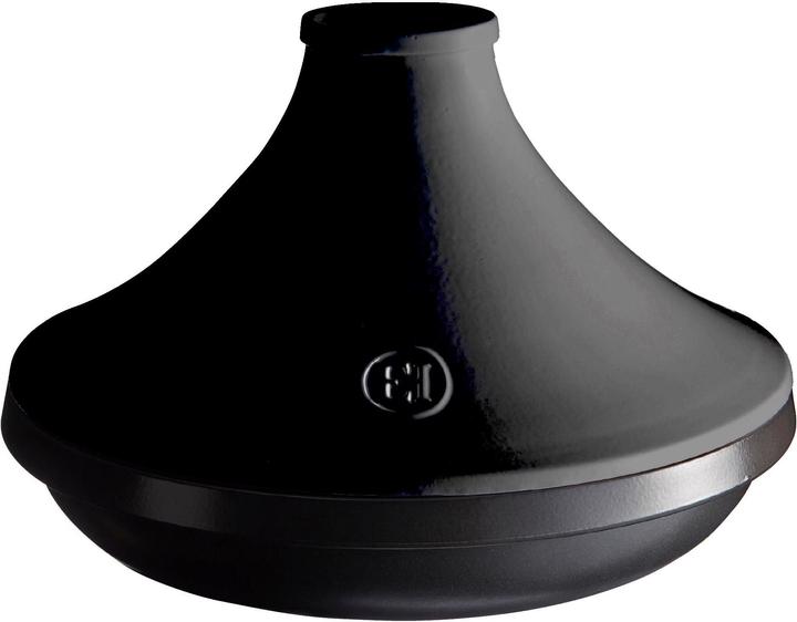 Produktbild Emile Henry Tajinetopf Delight 32 cm, Schwarz (33.50 cm, Bräter + Schmortopf, Kochtopf, Keramik)
