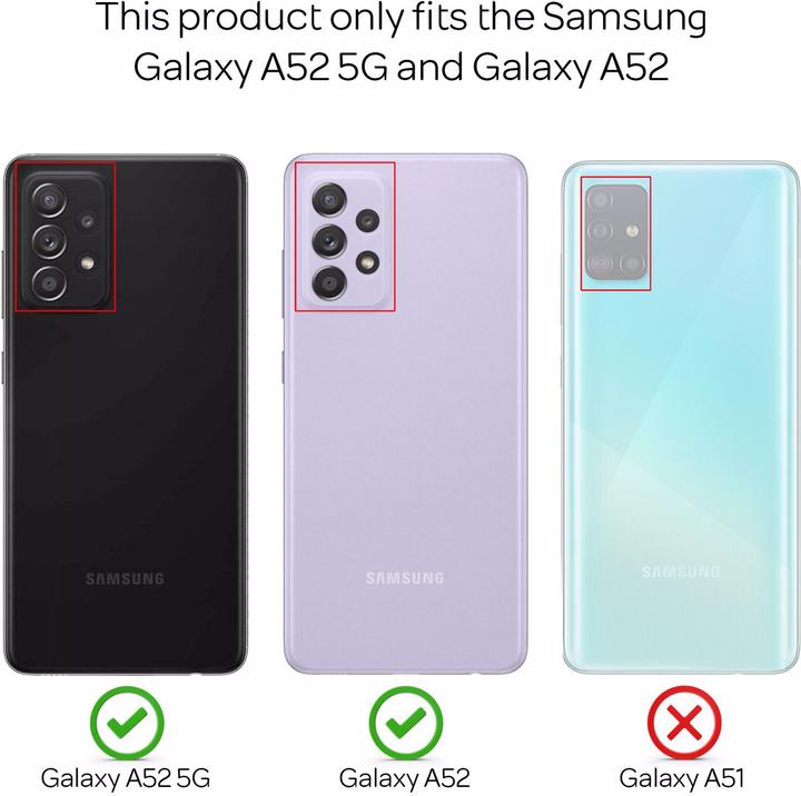 Produktbild Nalia Neon Silikon Handyhülle (Samsung Galaxy A52 5G, Samsung Galaxy A52)