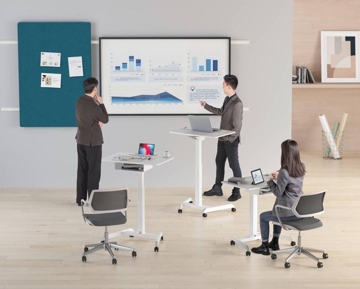Produktbild Fromm & Starck Laptoptisch Laptopständer Notebooktisch auf Rollen höhenverstellbar
