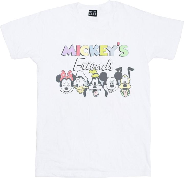 Immagine prodotto Disney Mickey Mouse Friends Faded Nostalgia Maglietta Ampia Donna (4XL)