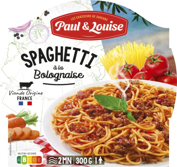 Actual product image Paul & Louise Spaghetti Bolognese (350 g)