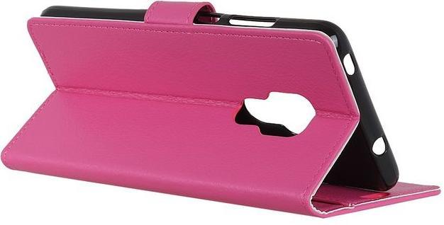 Actual product image MU Classic Litchi Leather Bookcover Series (Motorola Moto G9 Play)