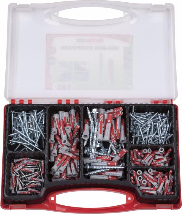 Actual product image Fischer Redbox DuoPower + screws (1 pcs.)