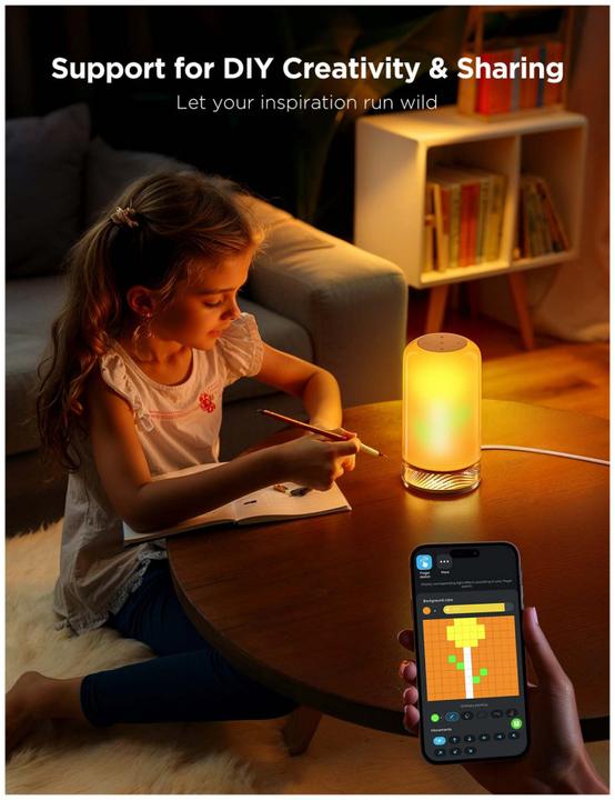 Image du produit Govee Lampe de table RGBICWW (500 lm)