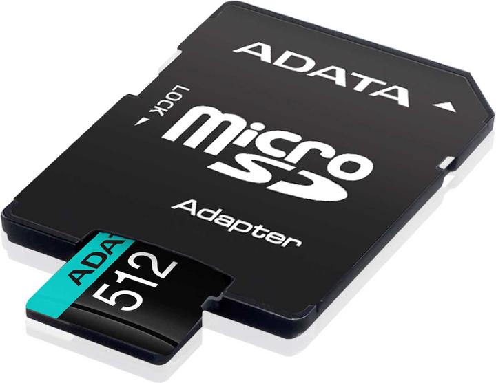 Produktbild Adata Premier Pro Inkl. Adapter (512 GB, microSDHC, U3, UHS-I)